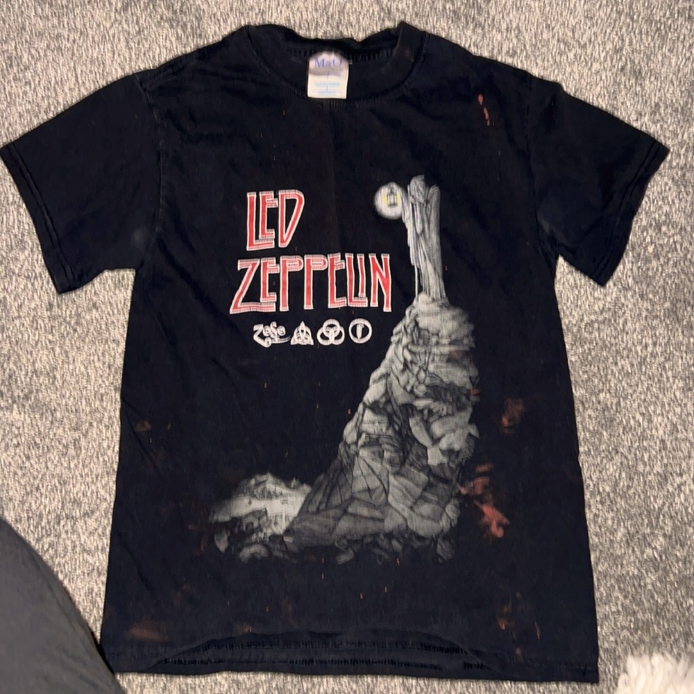 Distressed Led Zeppelin Band Tee